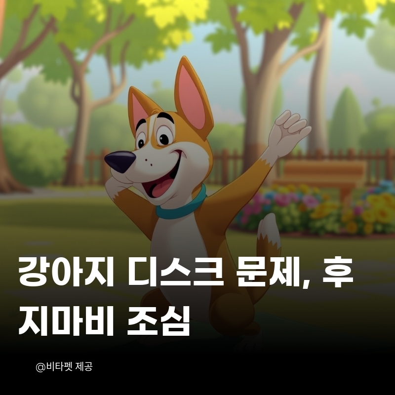 강아지-디스크-후지마비