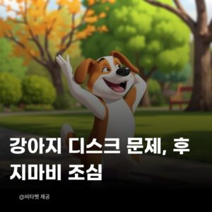 강아지-디스크-후지마비
