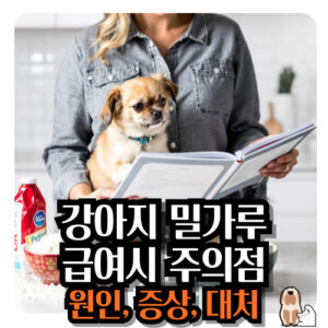 강아지-밀가루-급여시-주의점
