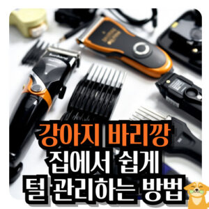 강아지-바리깡