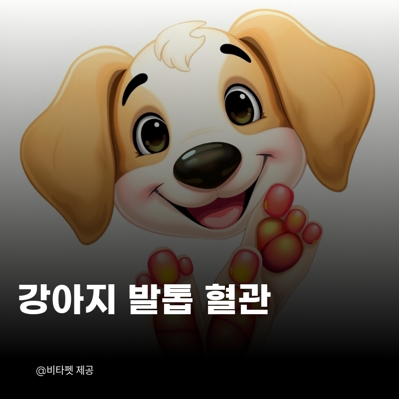 강아지-발톱-혈관