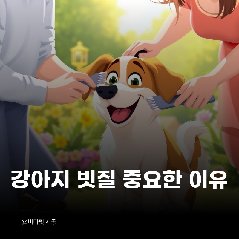 강아지-빗질-중요한-이유