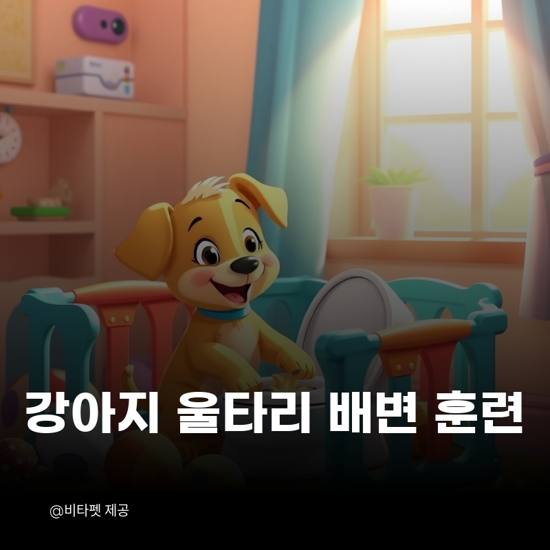 강아지-울타리-배변-훈련