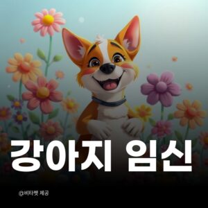 강아지-임신