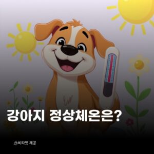 강아지-정상-체온