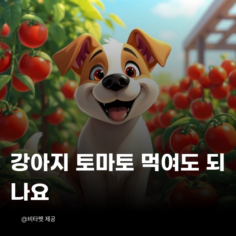 강아지-토마토