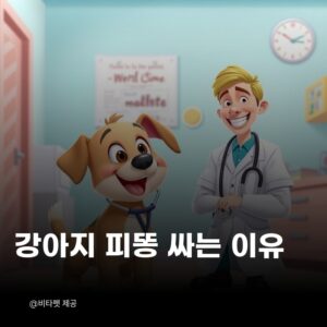 강아지-피똥