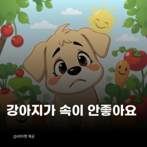 강아지-설사