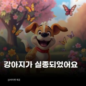 강아지-실종