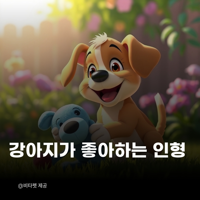 강아지-인형