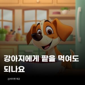 강아지-팥
