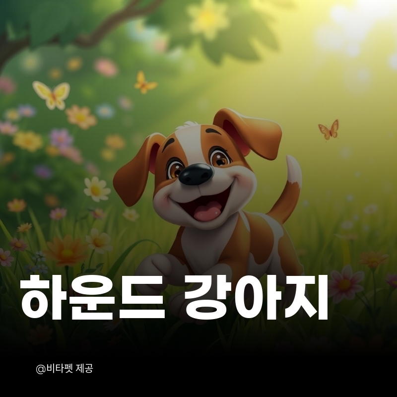 하운드-강아지