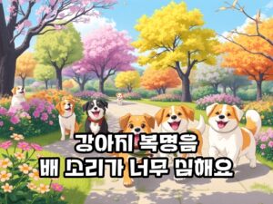 강아지-복명음