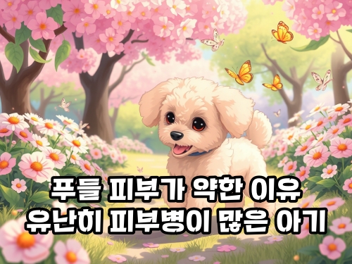 푸들-피부병